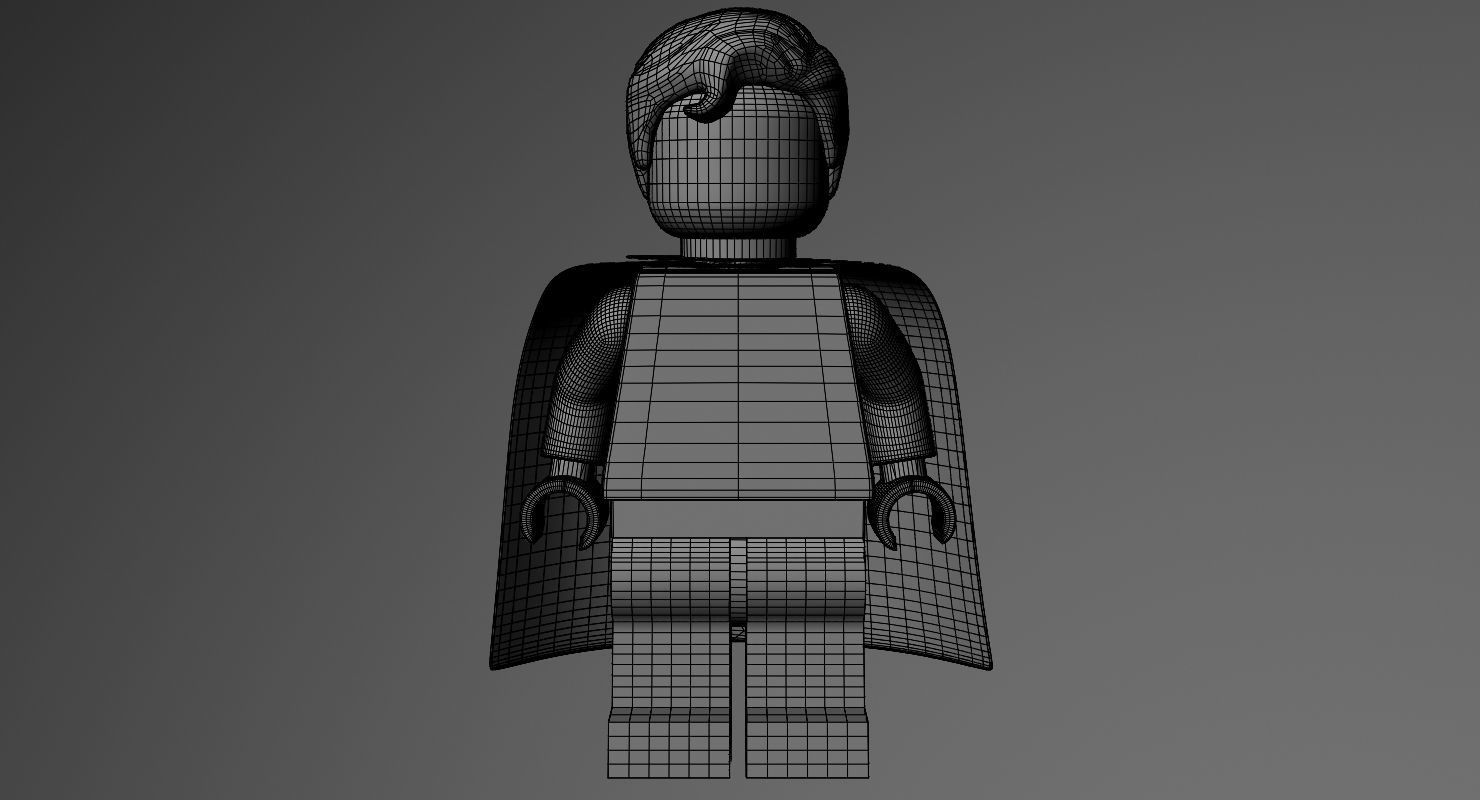 LEGO Superman Batman v Superman 3D model_8