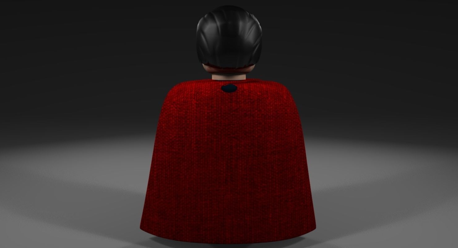 LEGO Superman Batman v Superman 3D model_3