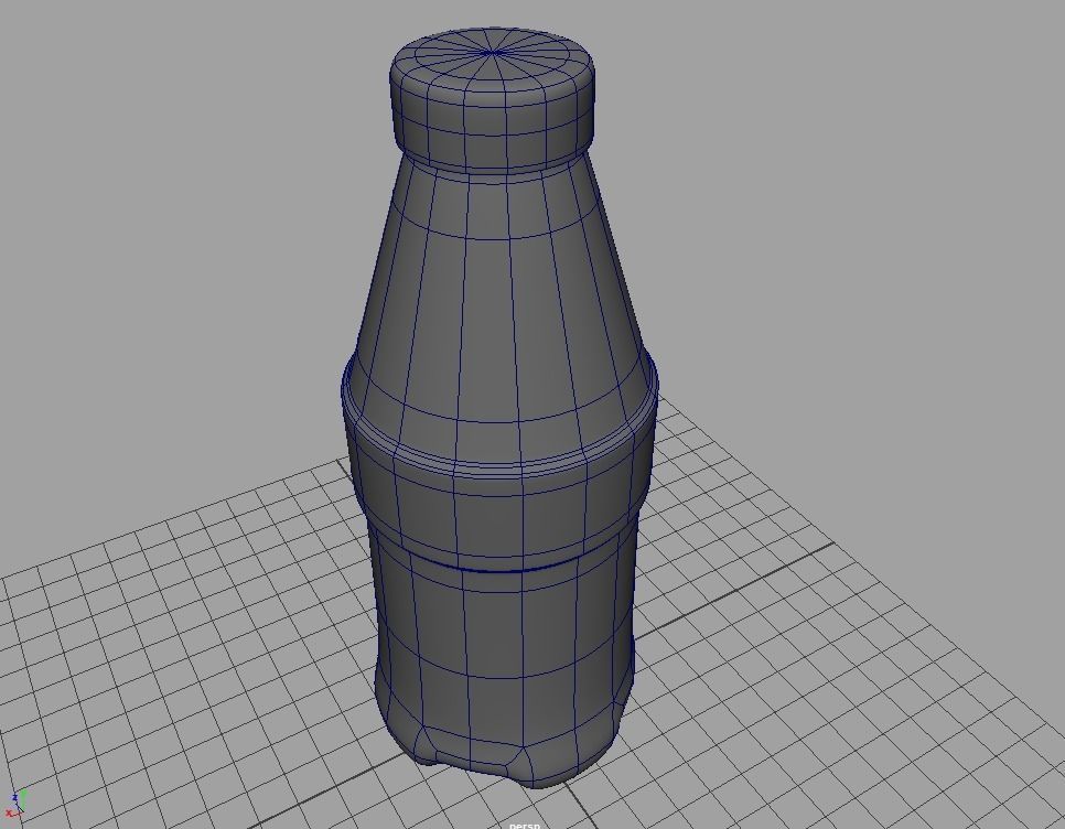 House Hold Series - 49 Unique 3D Bottles - 7th Batch Low-poly 3D model_10