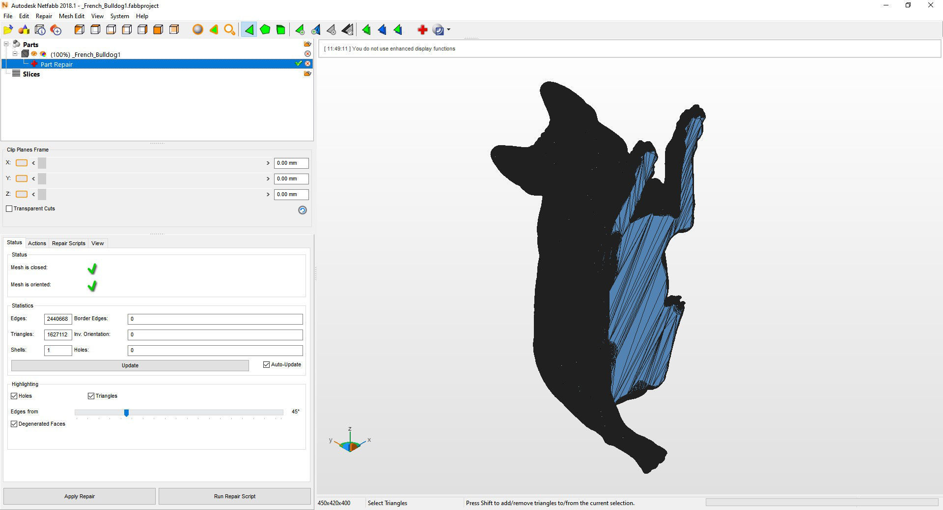 French Bulldog 3D print model_13