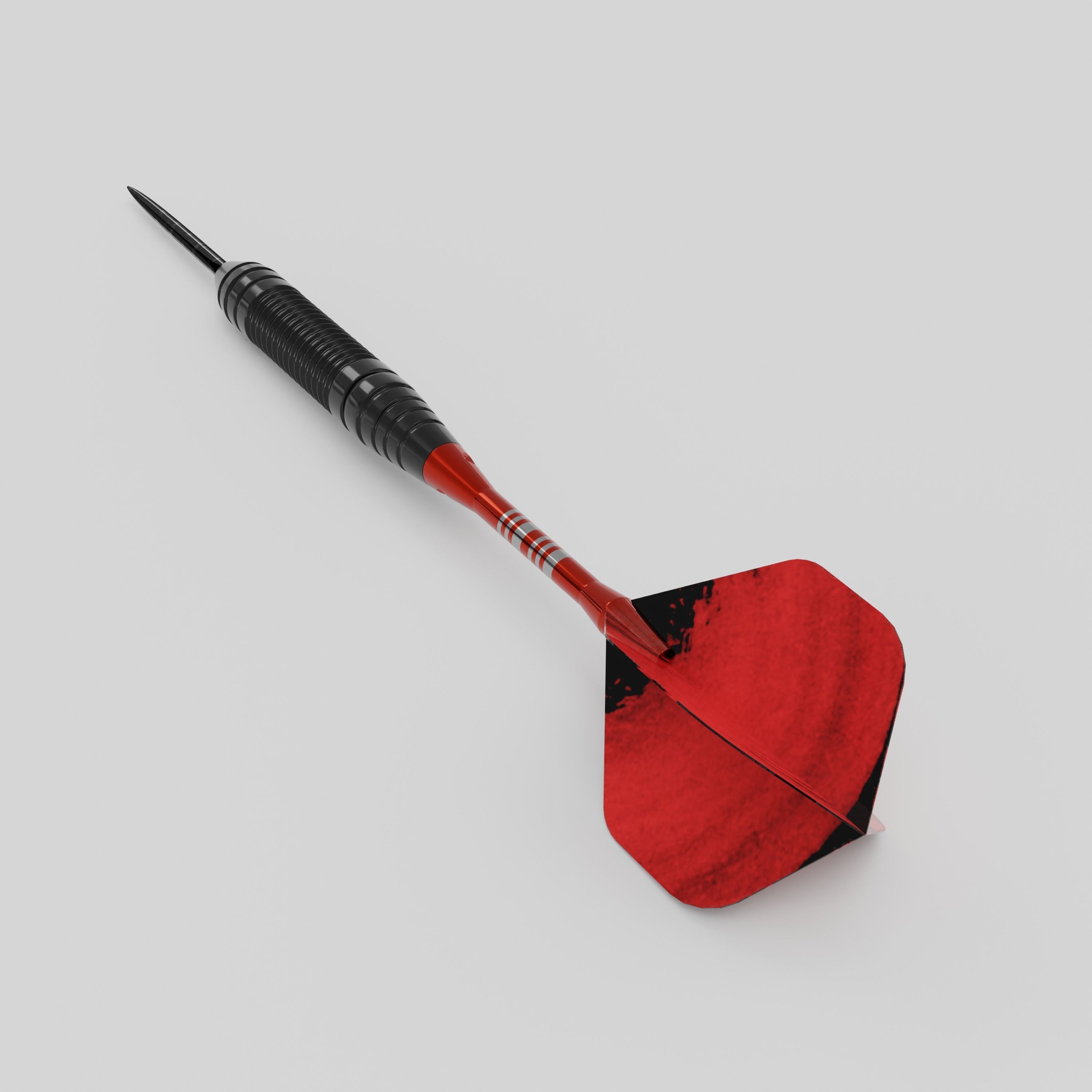 Dart Arrow 3D model_4