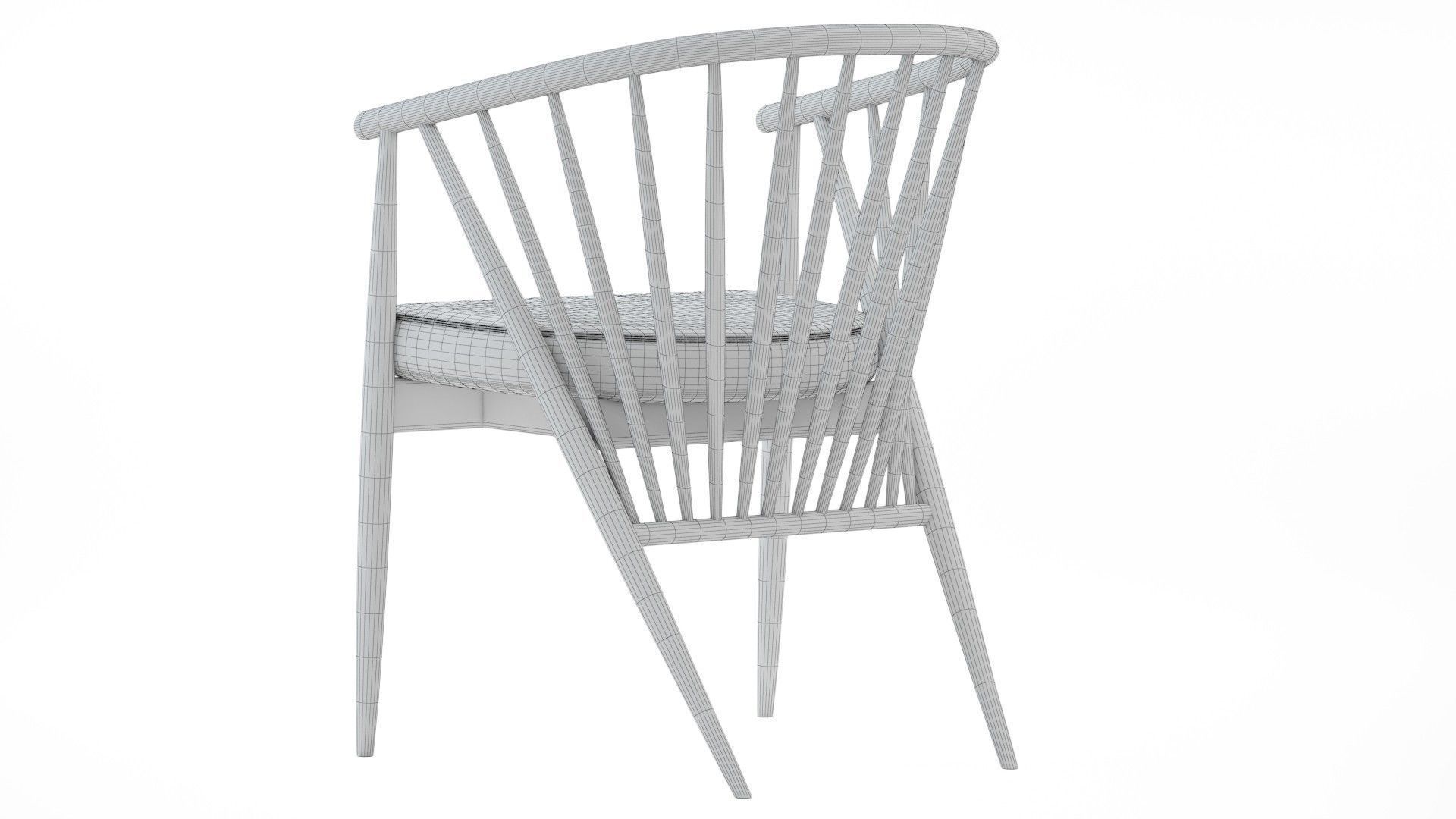 Poltroncina Genny  Armchair Free 3D model_8