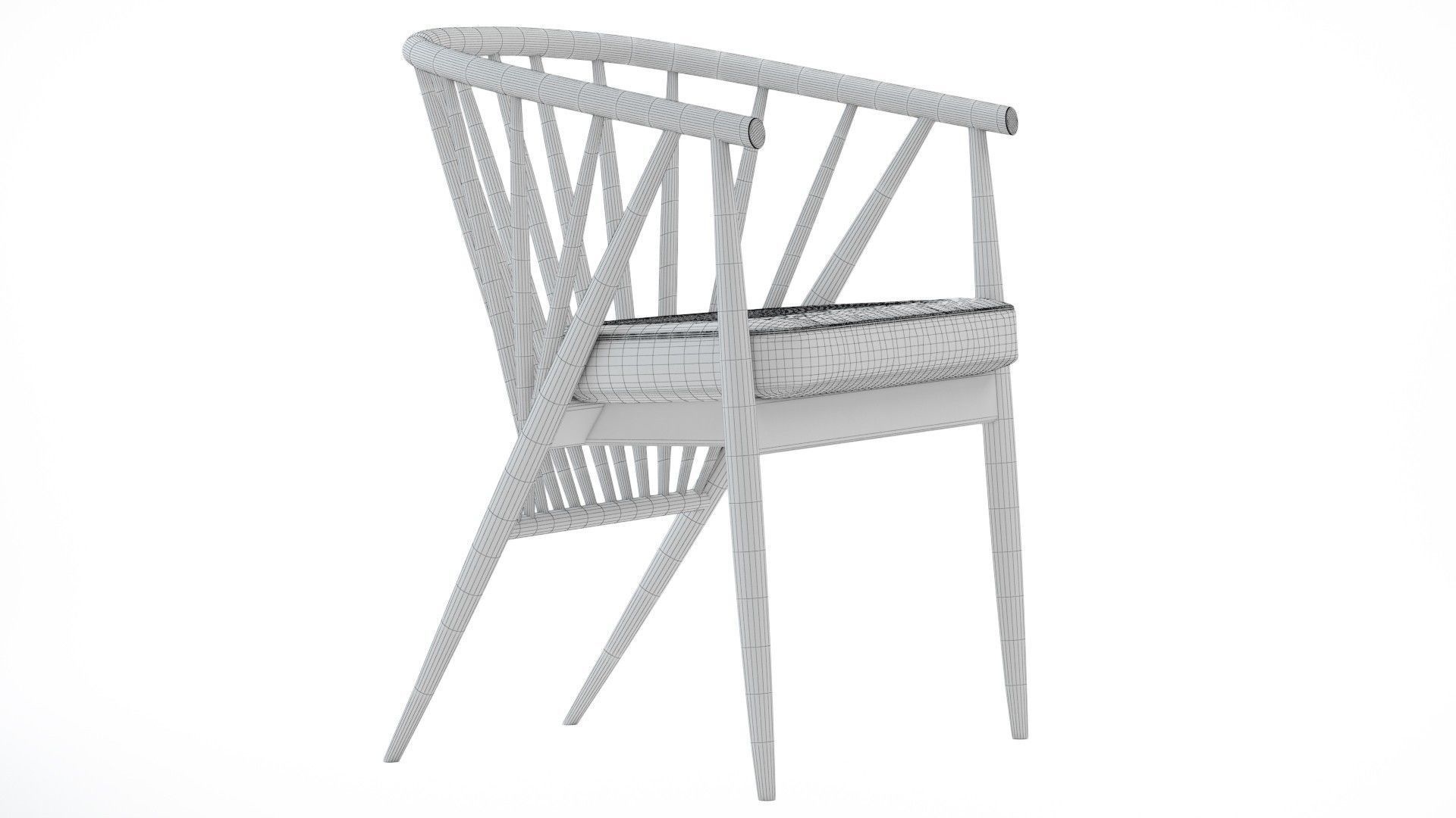 Poltroncina Genny  Armchair Free 3D model_12