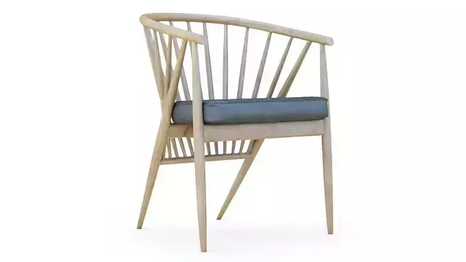 Poltroncina Genny  Armchair Free 3D model