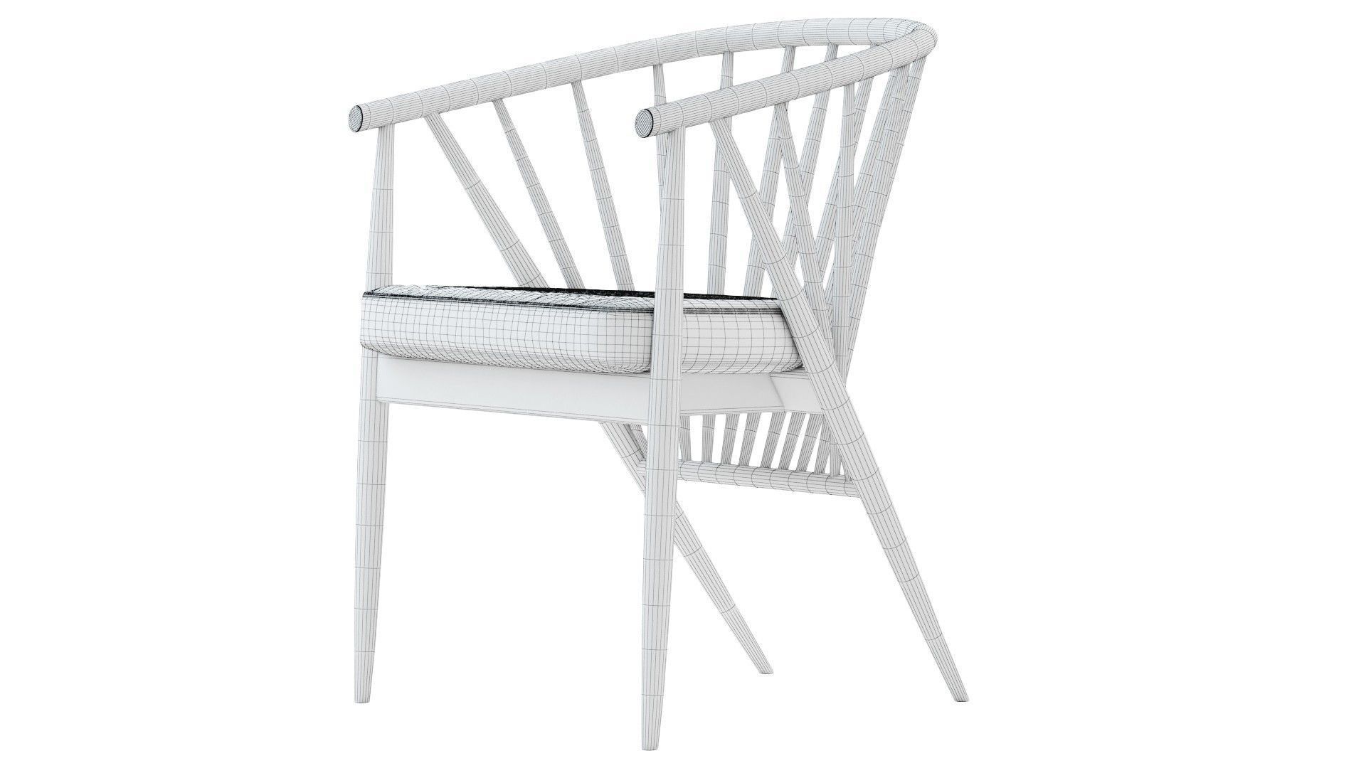 Poltroncina Genny  Armchair Free 3D model_11