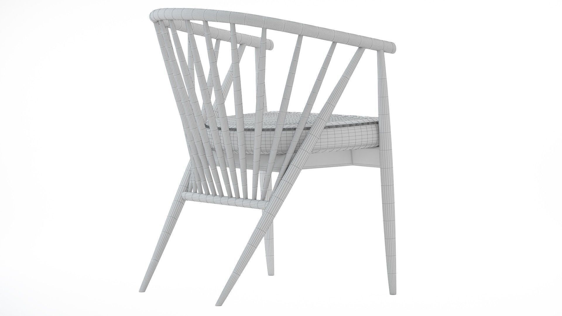 Poltroncina Genny  Armchair Free 3D model_7