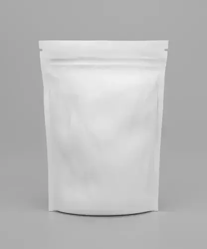 Pouch Packaging 3D Model For Mockup  Low-poly 3D model