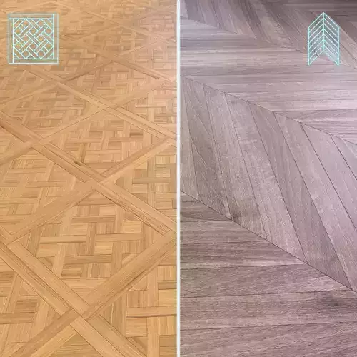 Parquet - Laminate - Wooden floor 2 in 1