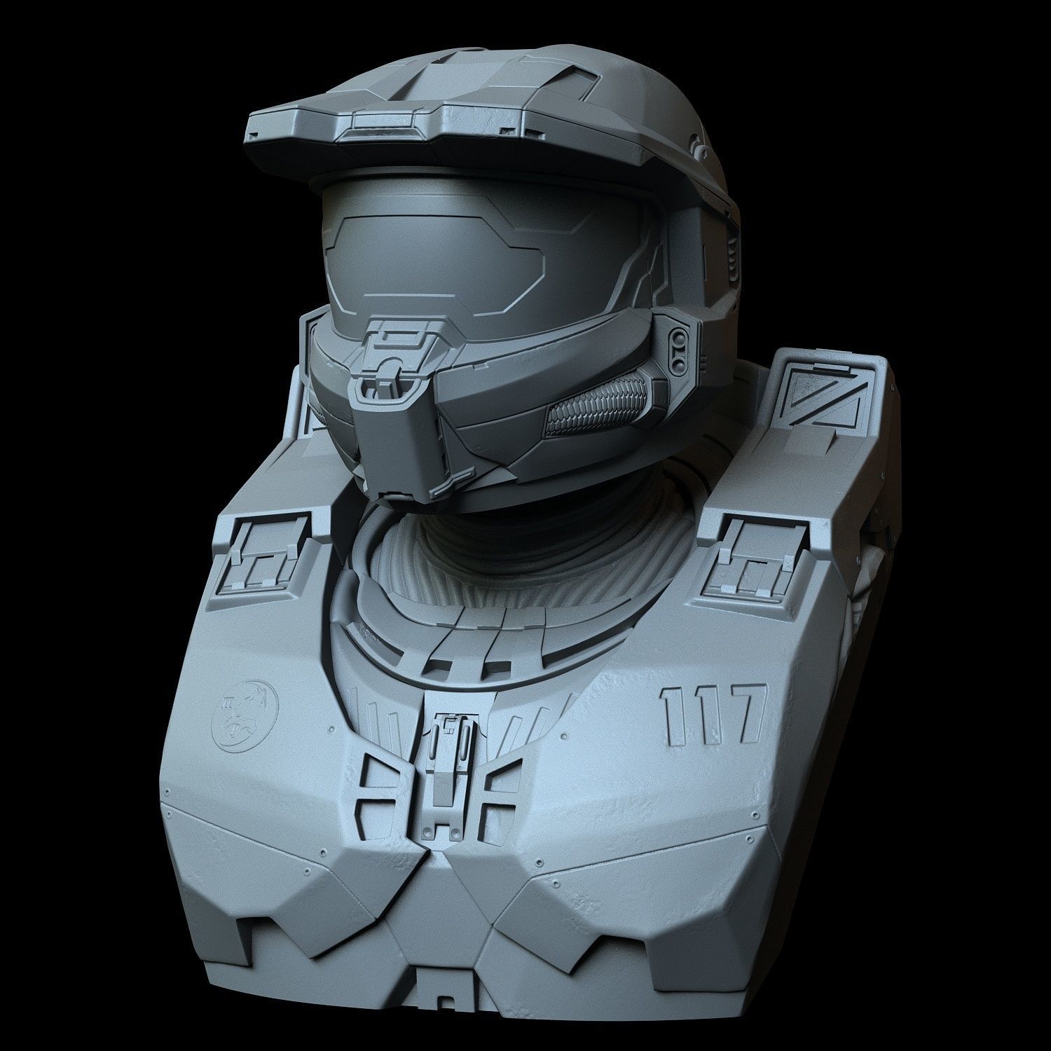 Master Chief from Halo TV series 3D print model_6