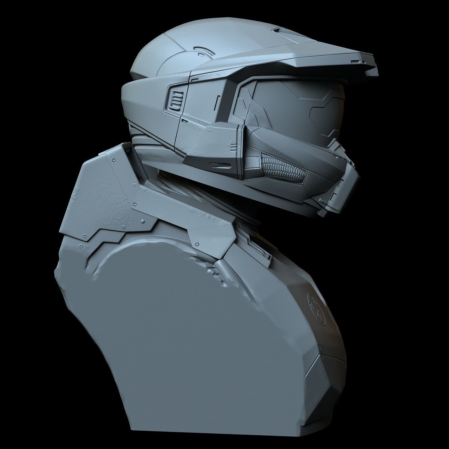 Master Chief from Halo TV series 3D print model_12
