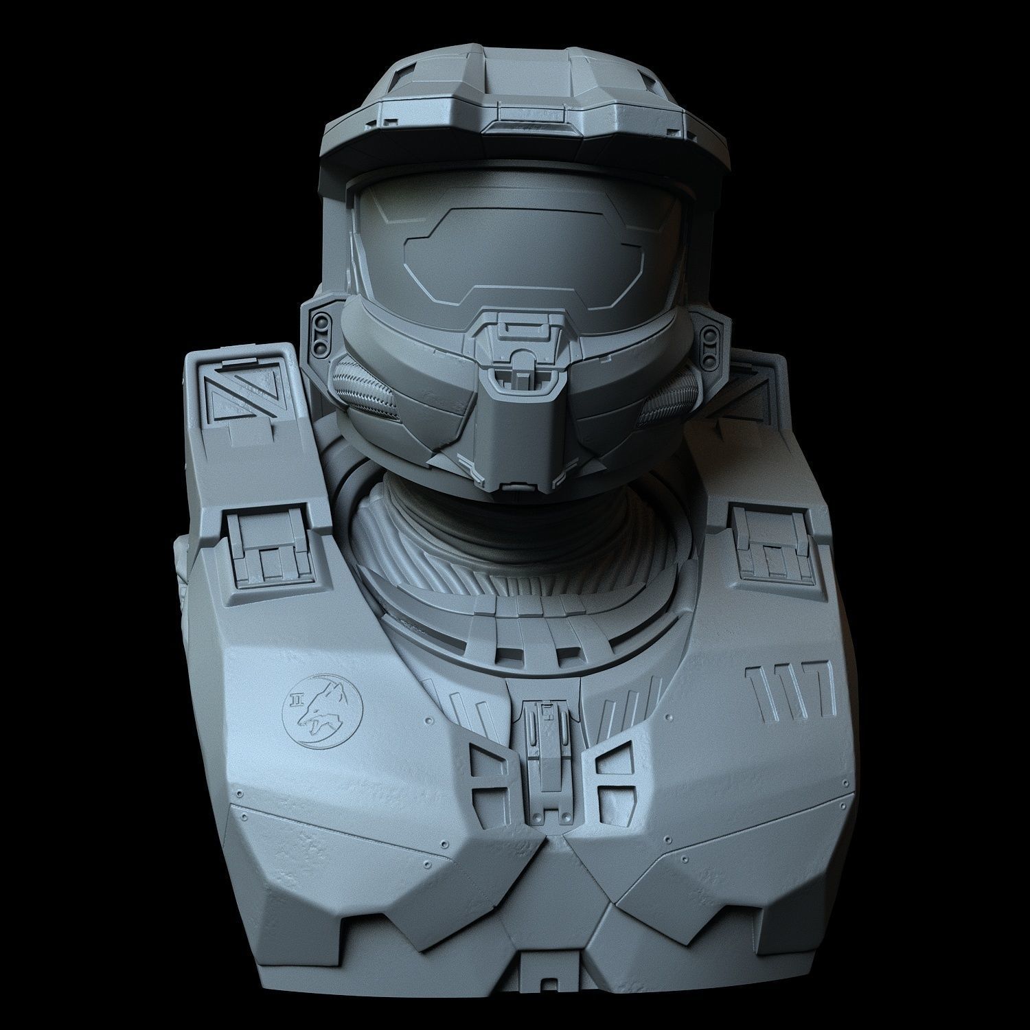 Master Chief from Halo TV series 3D print model_4