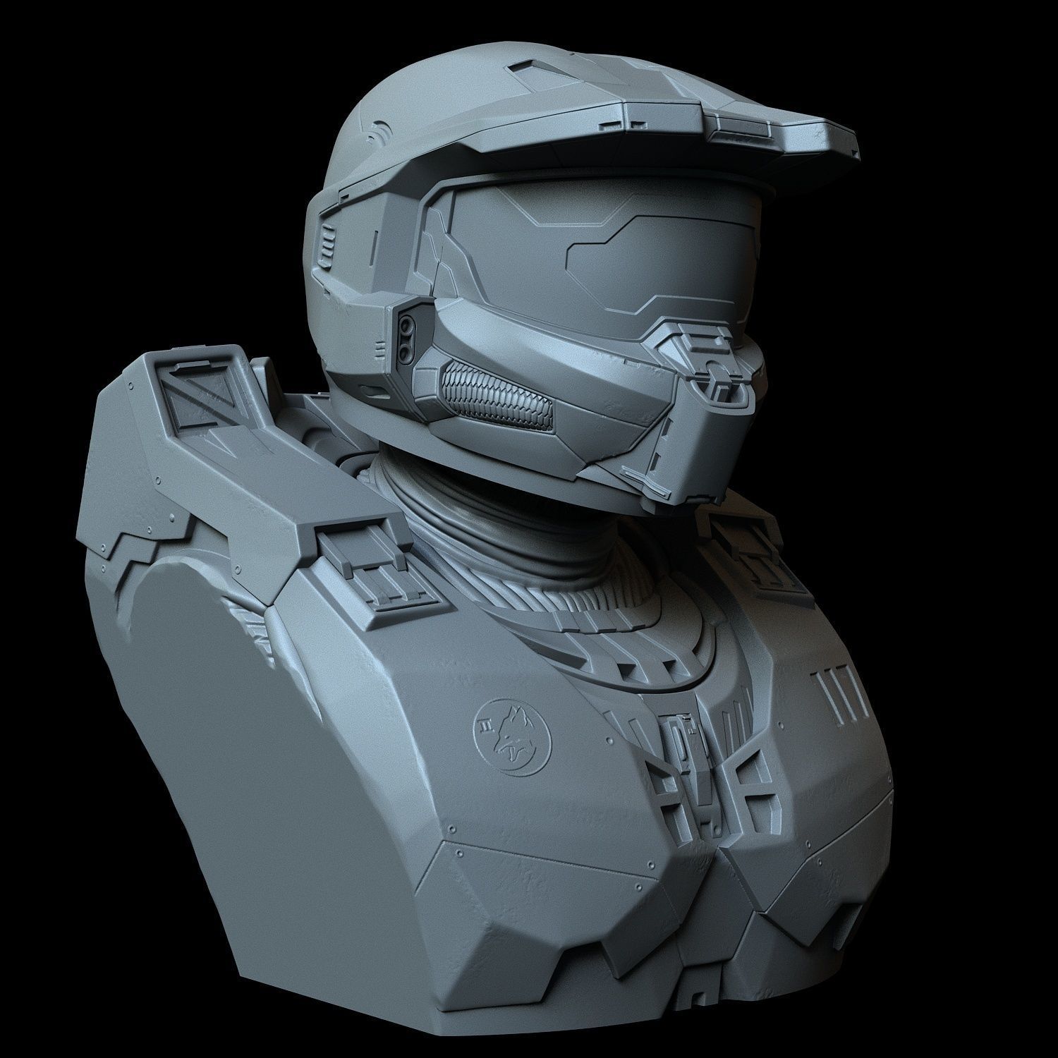 Master Chief from Halo TV series 3D print model_2