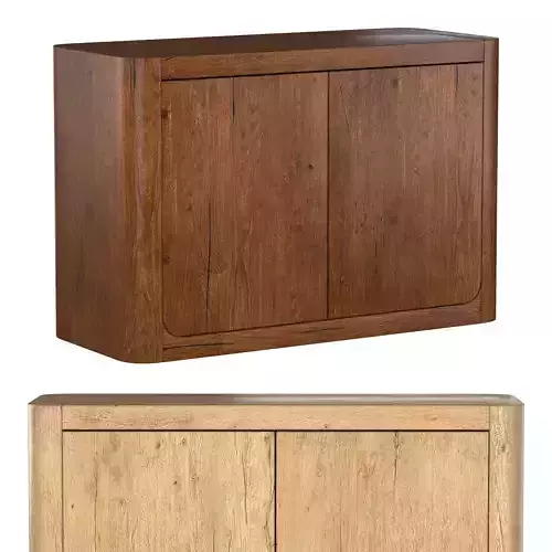 OSLO PANEL DOUBLE-DOOR SIDEBOARD 3D model