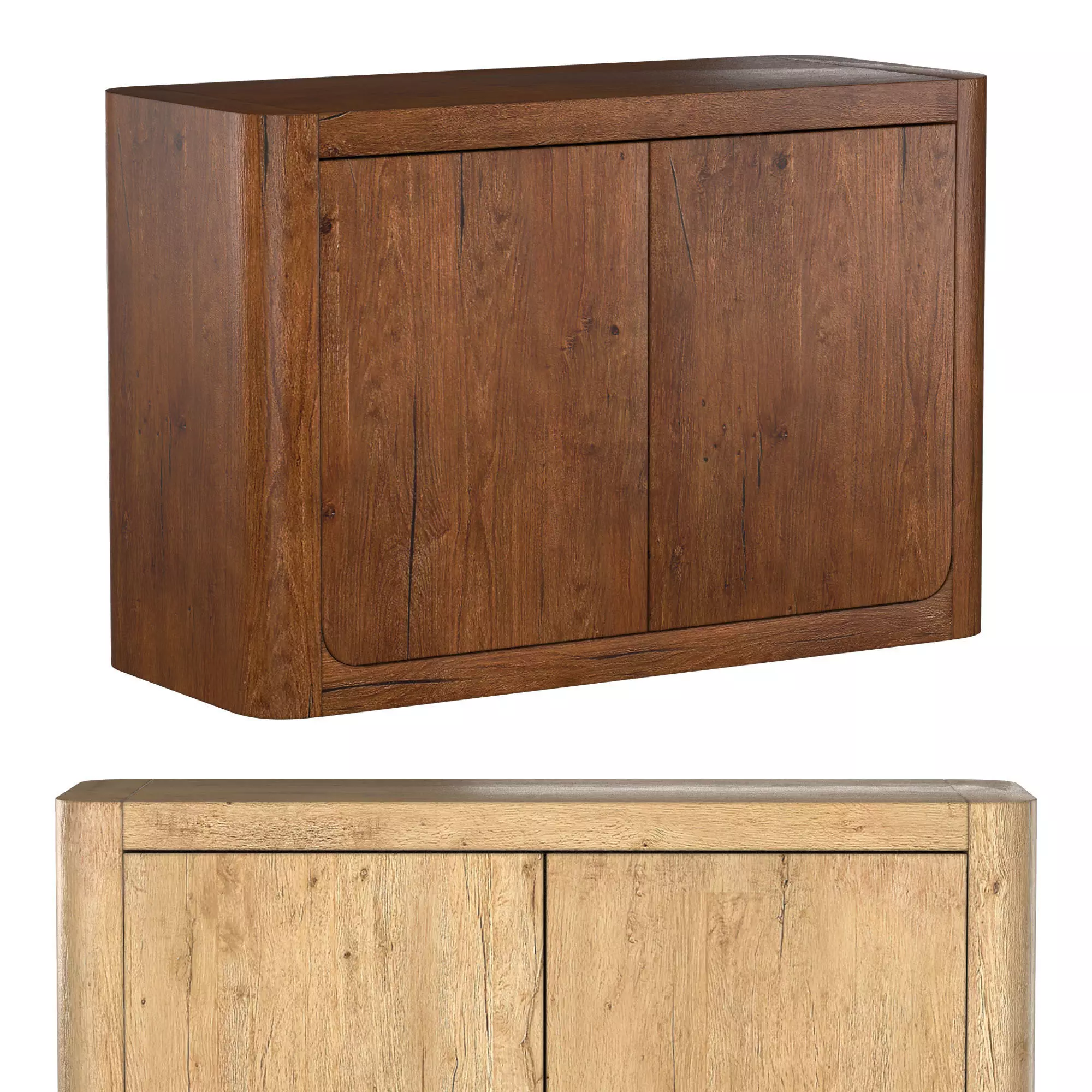 OSLO PANEL DOUBLE-DOOR SIDEBOARD 3D model_0