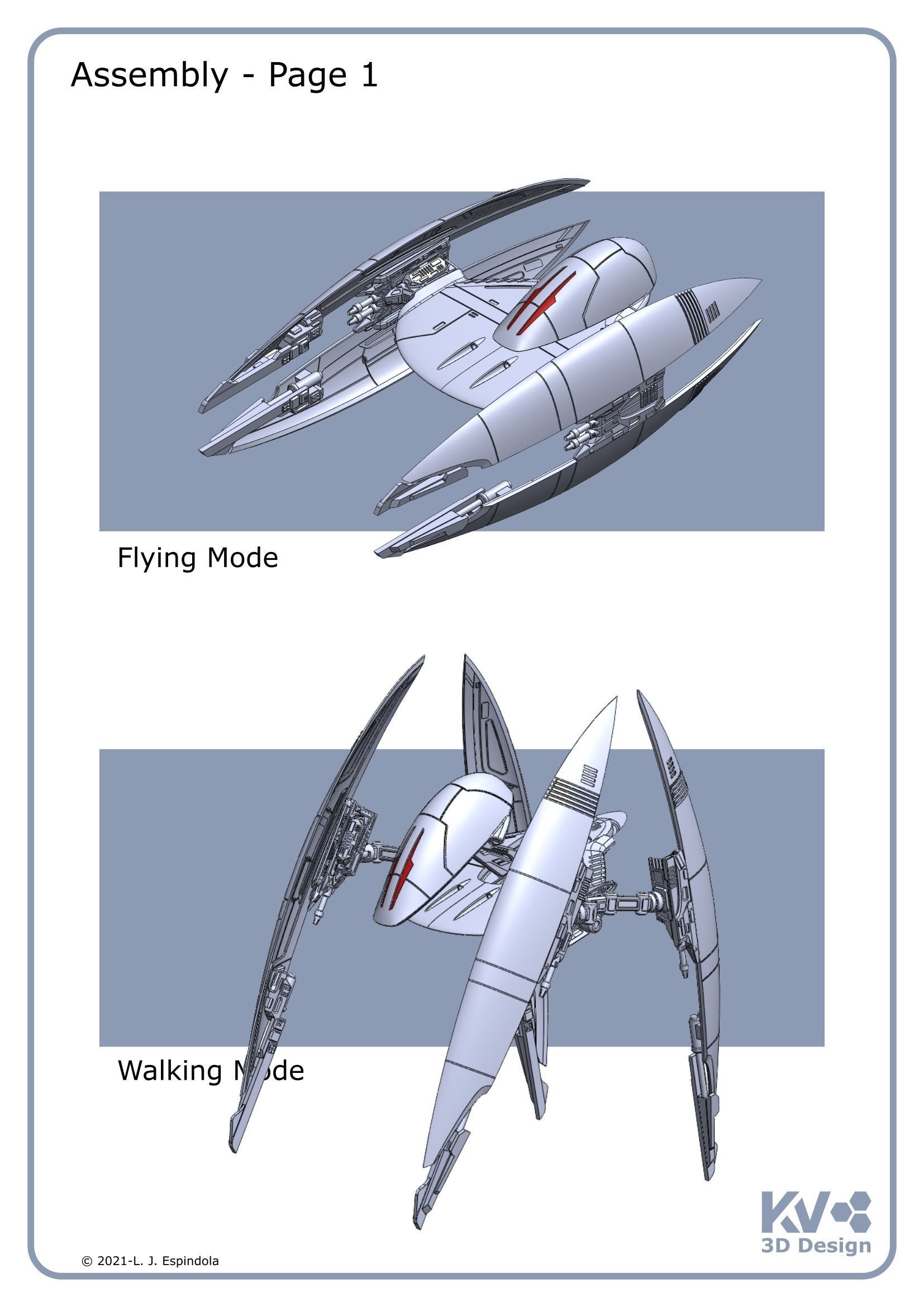 KV-Vulture Droid 3D print model_13