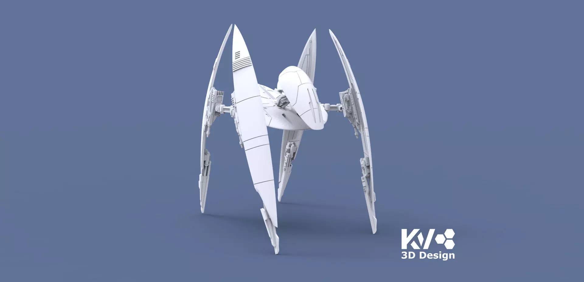 KV-Vulture Droid 3D print model_0