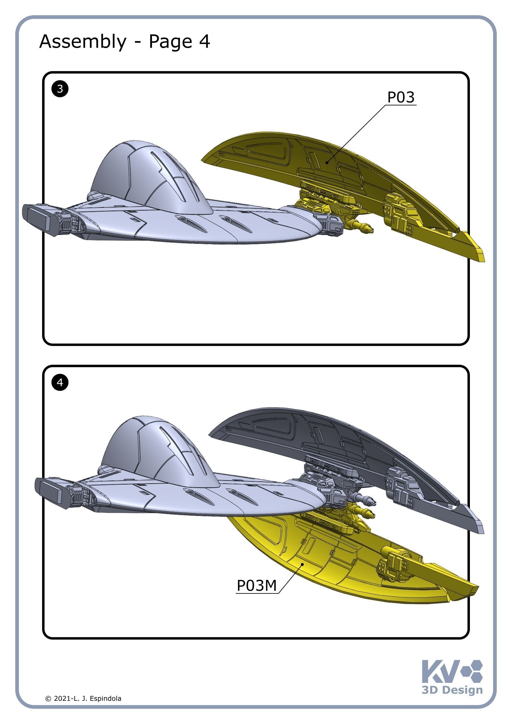 KV-Vulture Droid 3D print model_16
