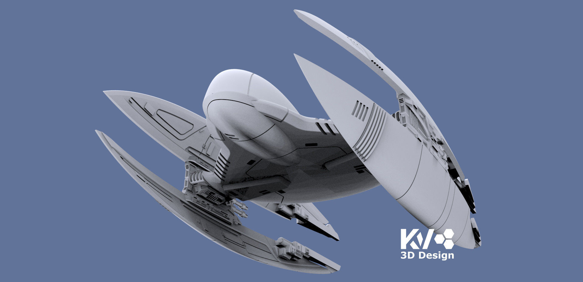 KV-Vulture Droid 3D print model_11