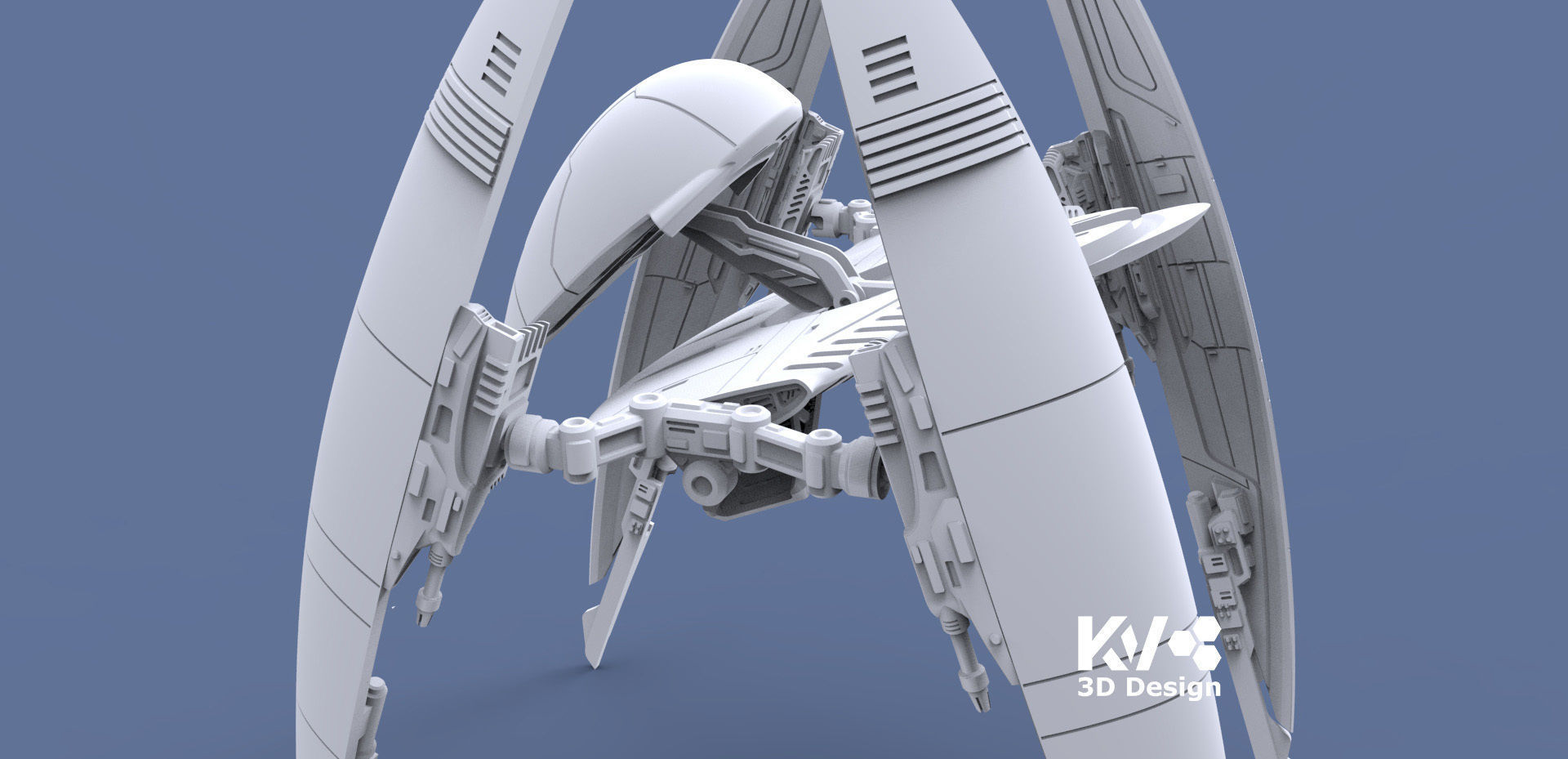 KV-Vulture Droid 3D print model_6
