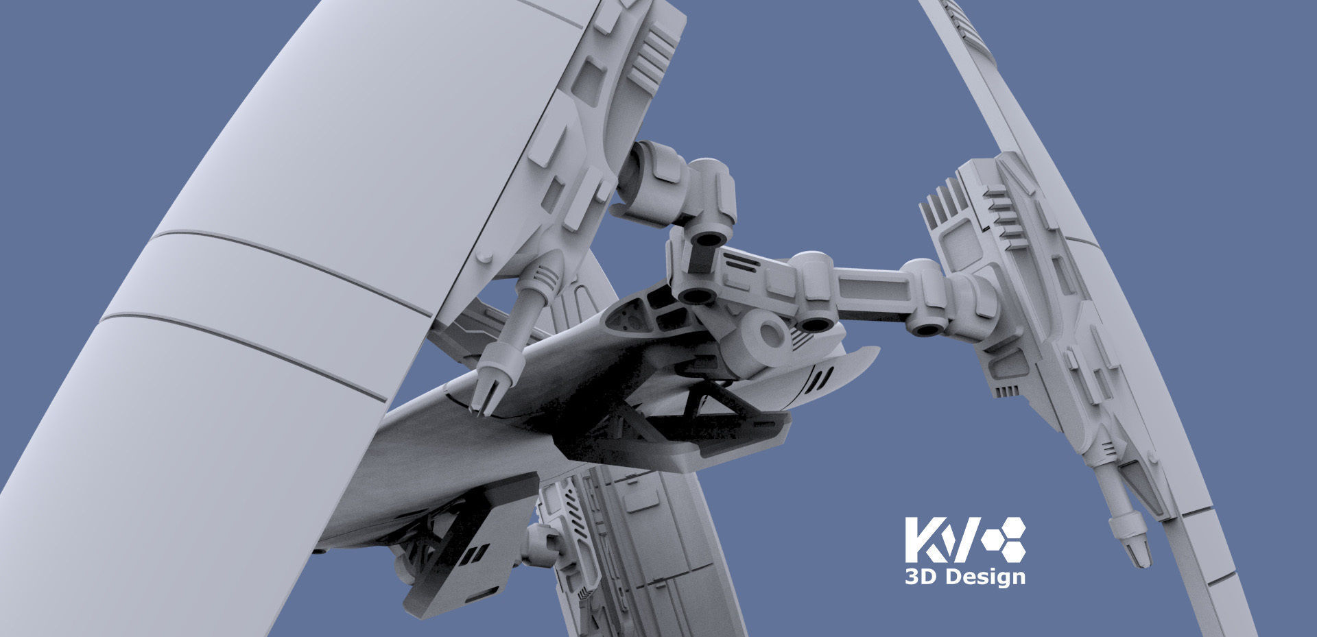 KV-Vulture Droid 3D print model_7