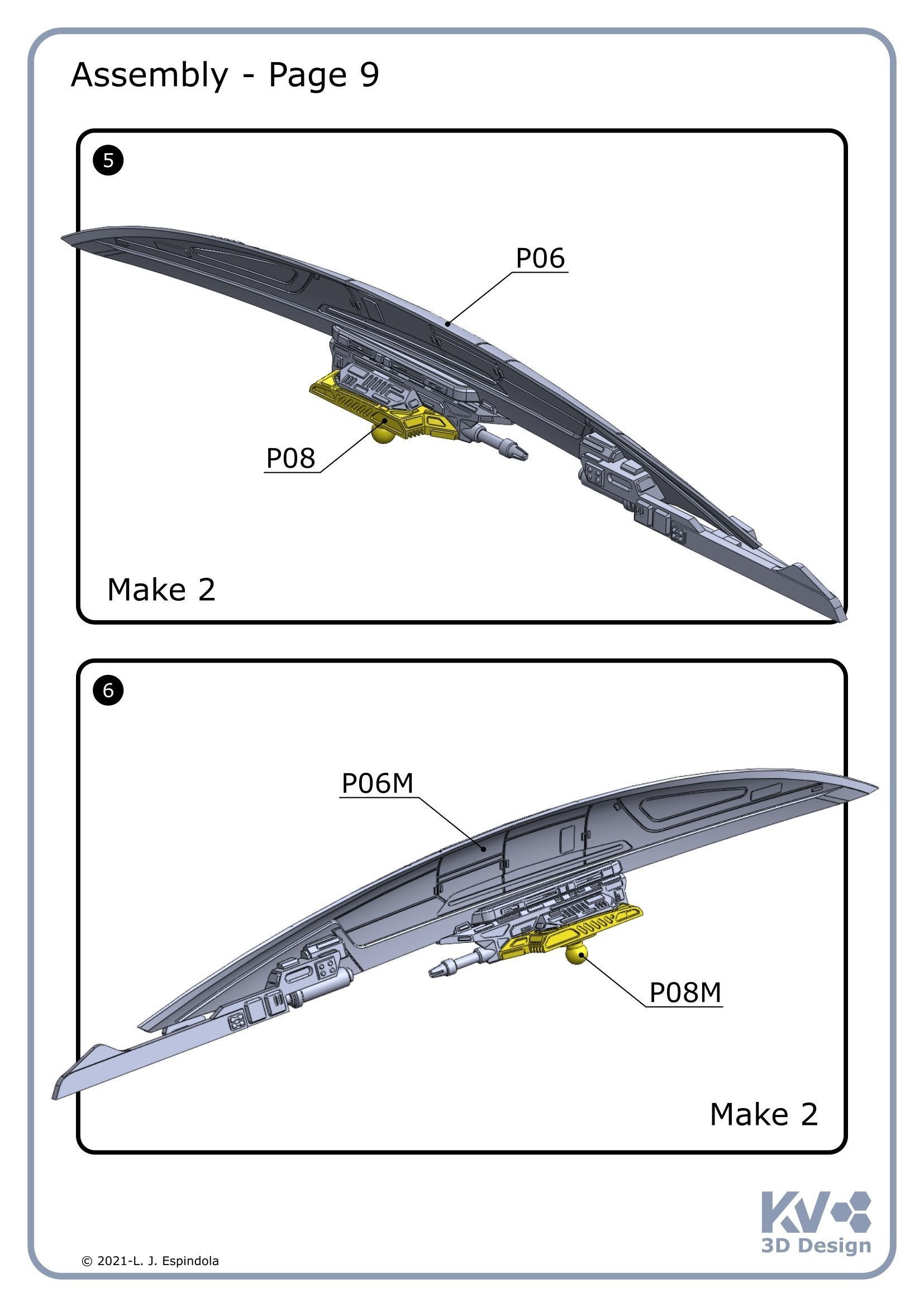 KV-Vulture Droid 3D print model_21