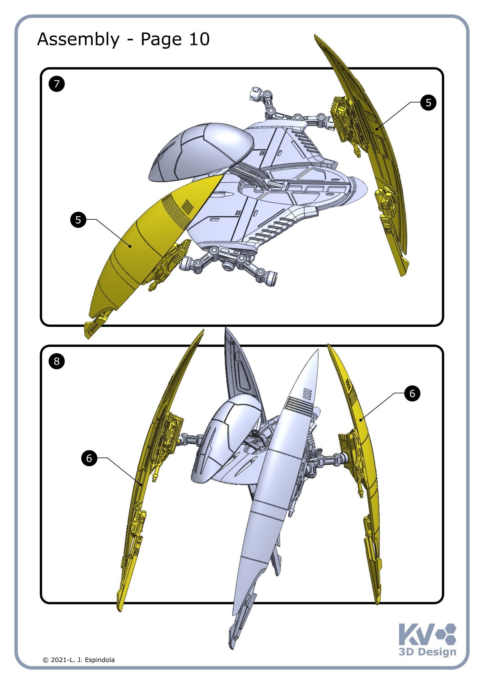 KV-Vulture Droid 3D print model_22
