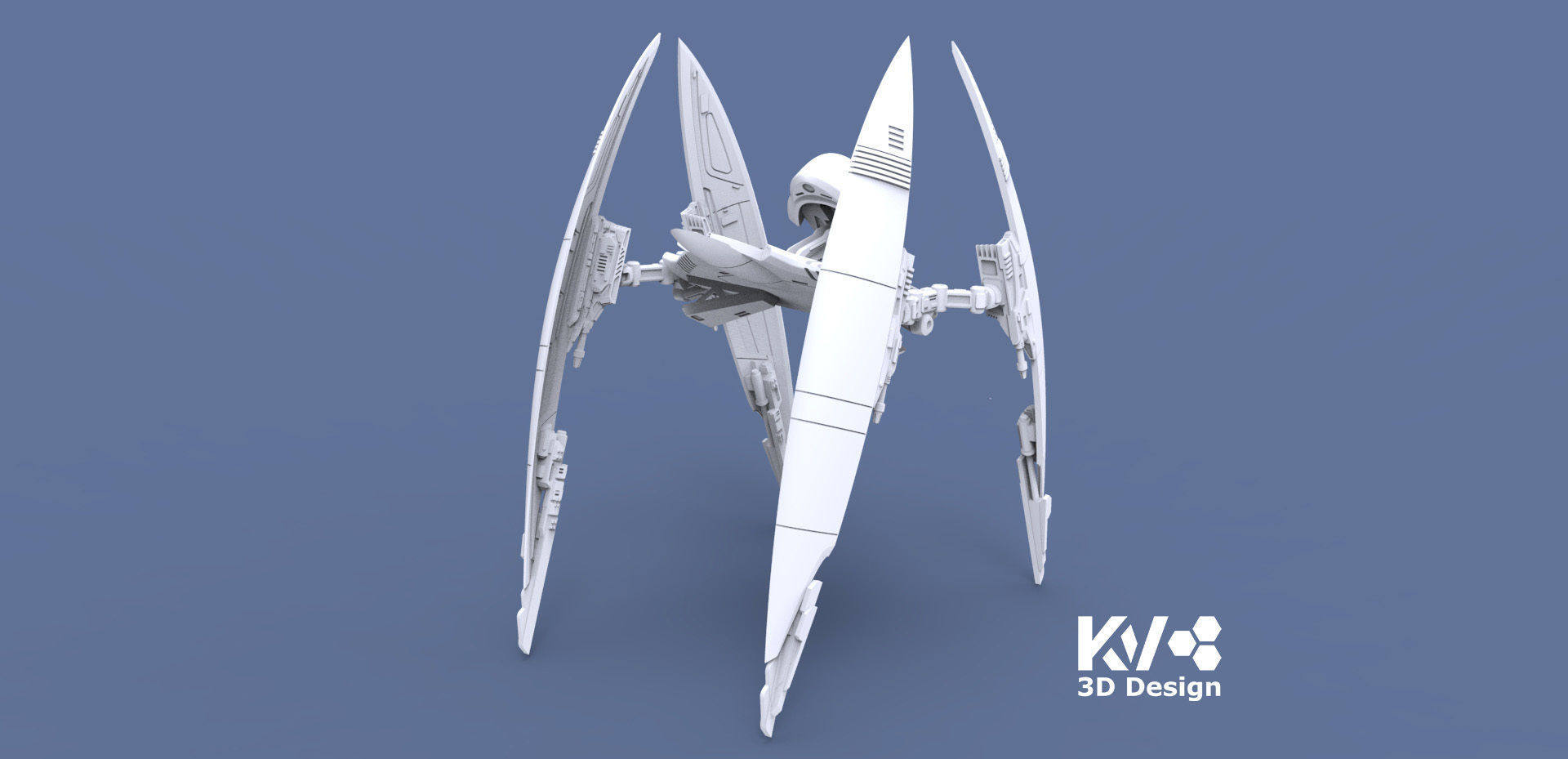 KV-Vulture Droid 3D print model_4