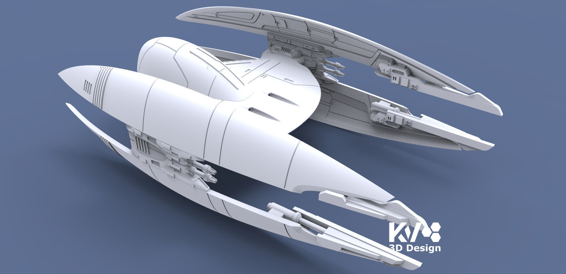 KV-Vulture Droid 3D print model_9