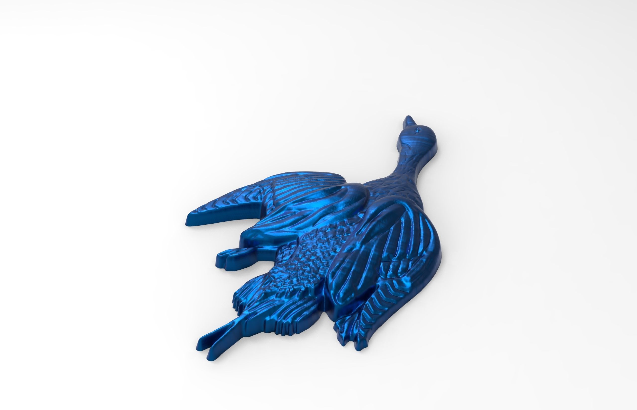 Wild duck 3d model  3D print model_2