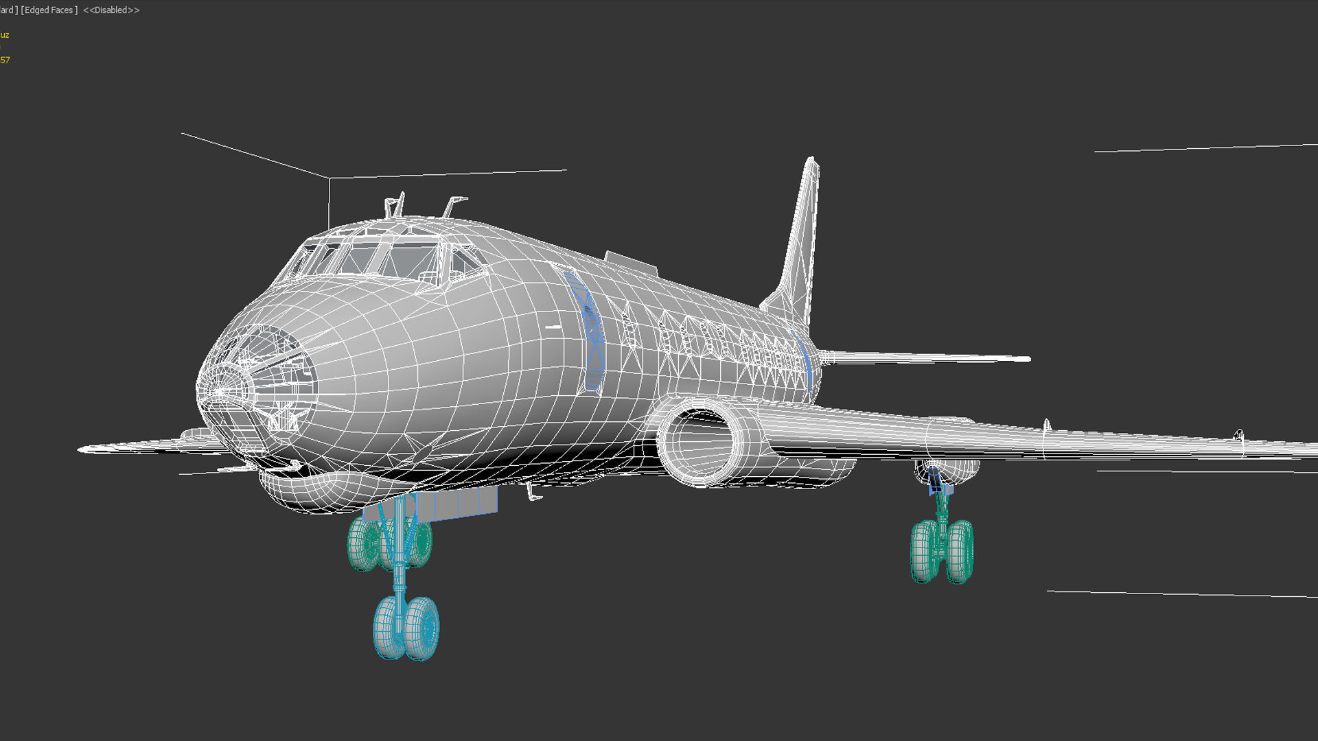 Tupolev Tu-124 3D model_18