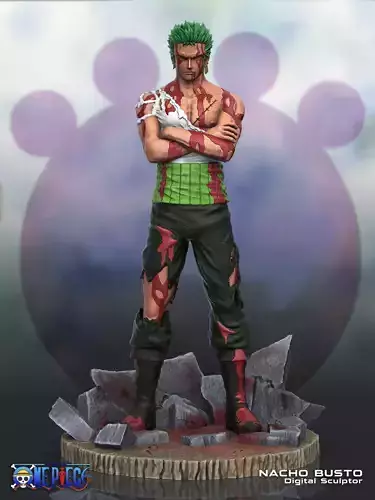 Zoro sacrifice - One piece 3D print model