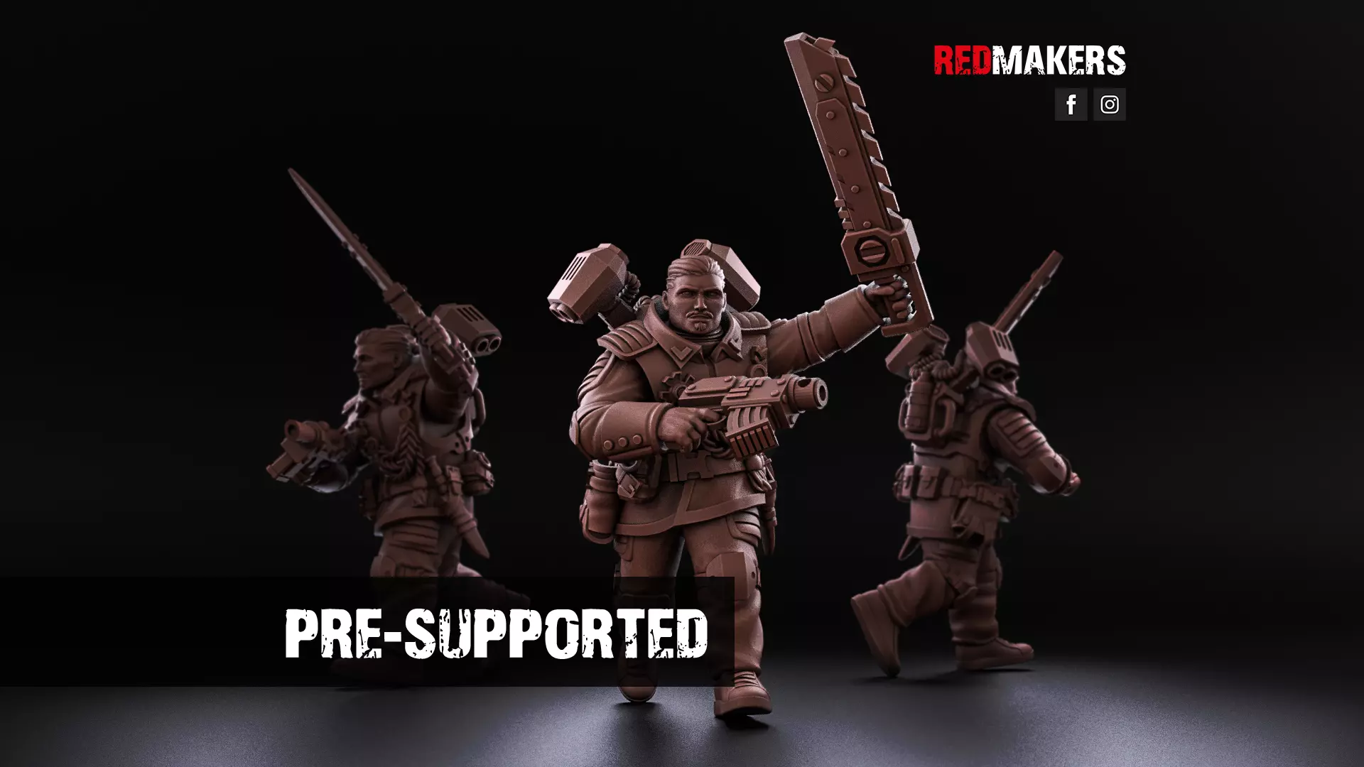 Airborne Division - Officer of the Imperial Force 3D print model_0