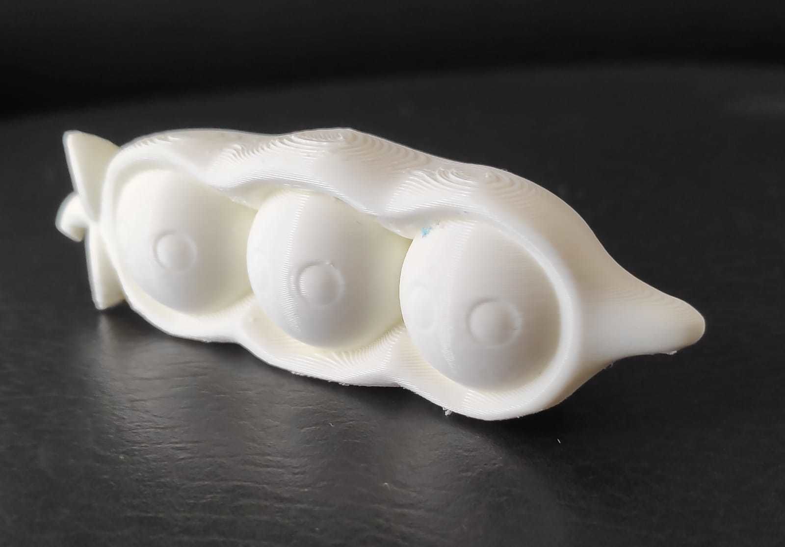 Cute Pea 3D print model_9