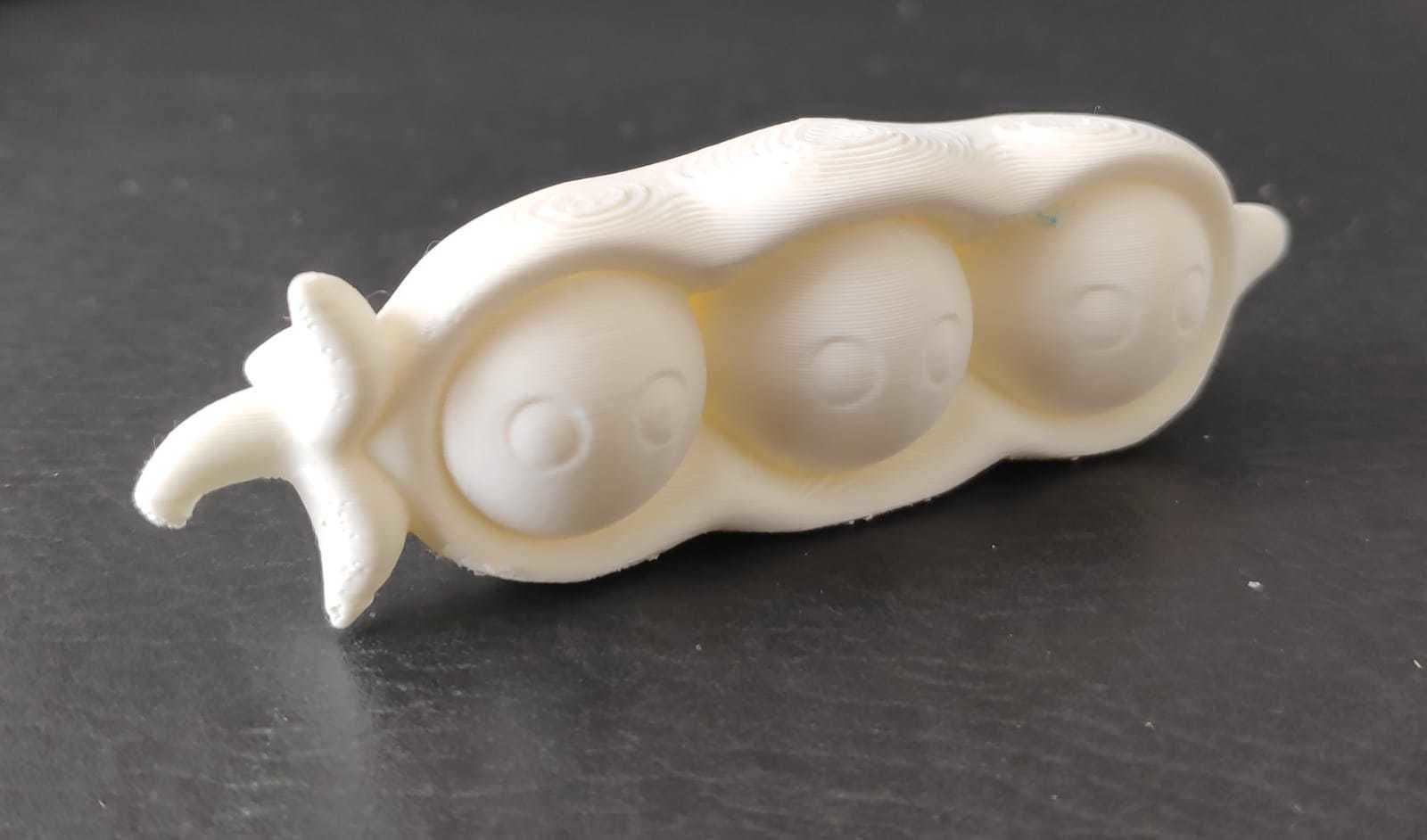 Cute Pea 3D print model_5