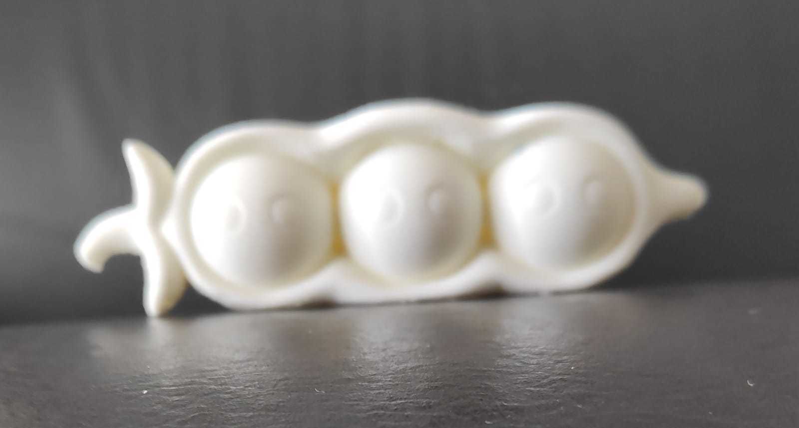 Cute Pea 3D print model_4