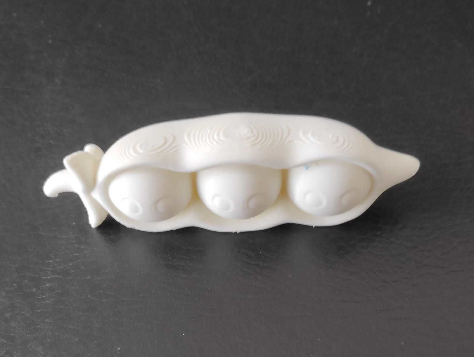 Cute Pea 3D print model_11