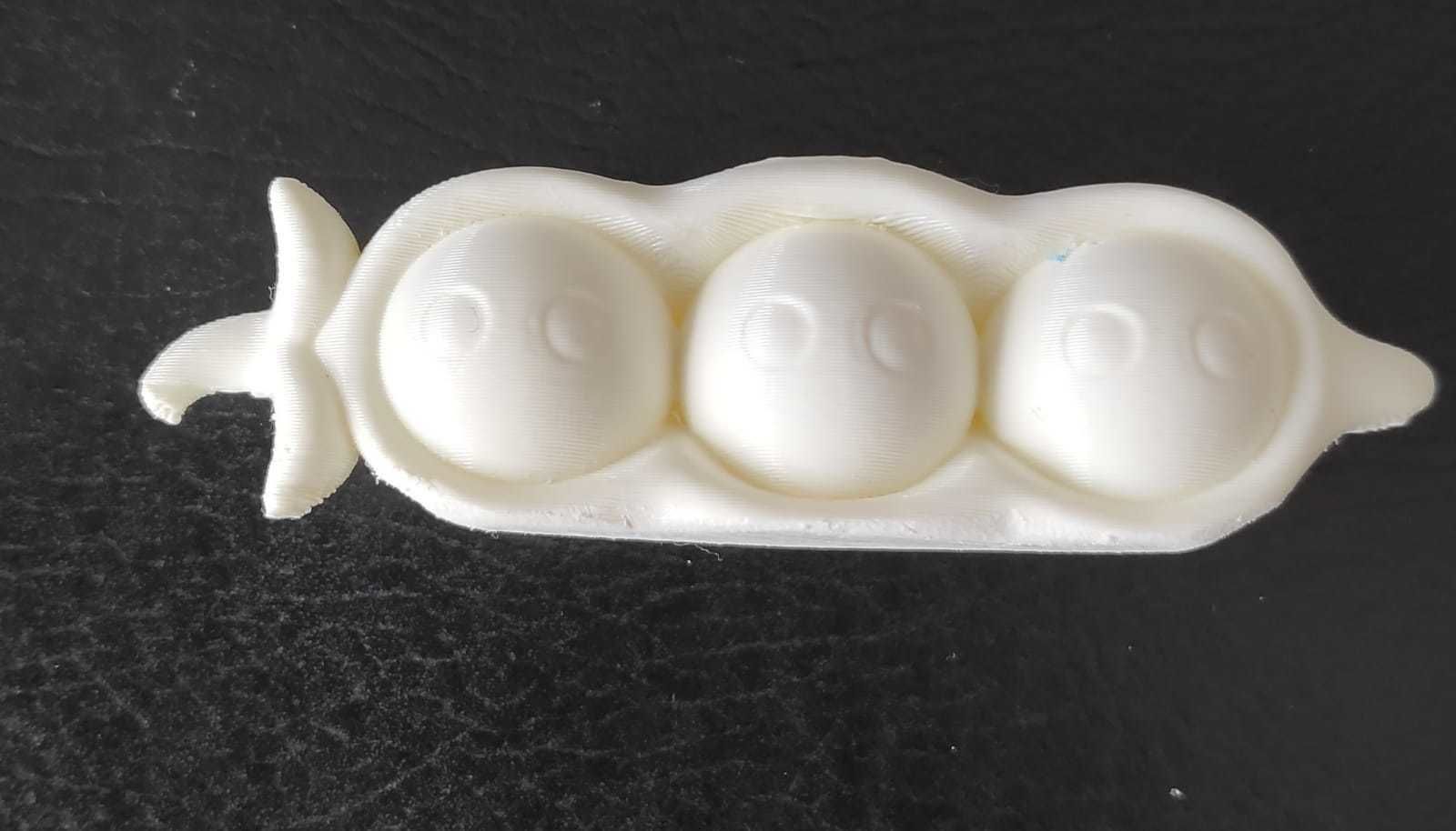 Cute Pea 3D print model_10