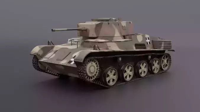 43M Toldi III Hungarian light tank