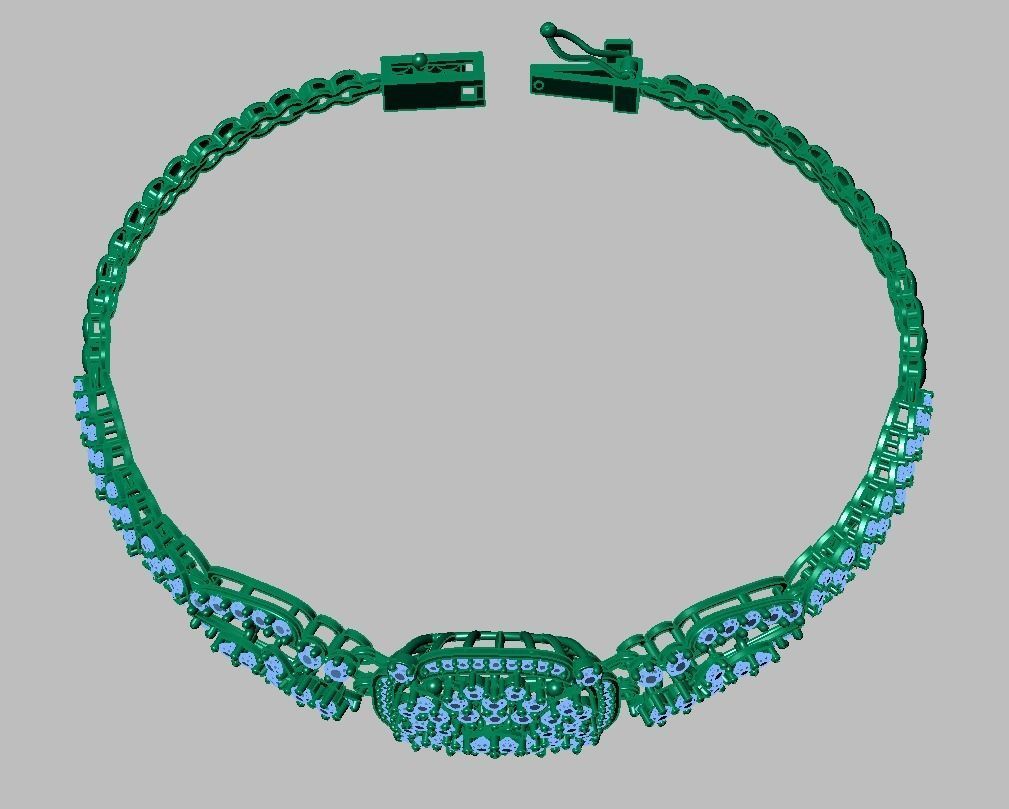 Exclusive Bracelet model 3D printable model 0008-13mal 3D print model_21