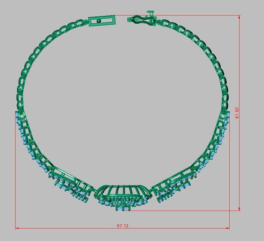 Exclusive Bracelet model 3D printable model 0008-13mal 3D print model_24
