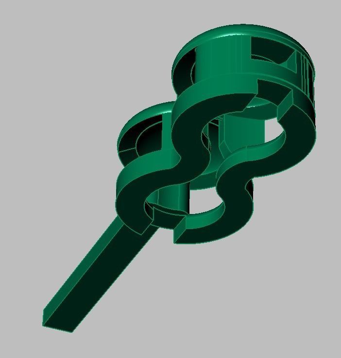 Exclusive Bracelet model 3D printable model 0008-13mal 3D print model_29