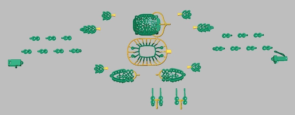 Exclusive Bracelet model 3D printable model 0008-13mal 3D print model_27