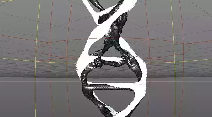 dna 3d model strand 3D model