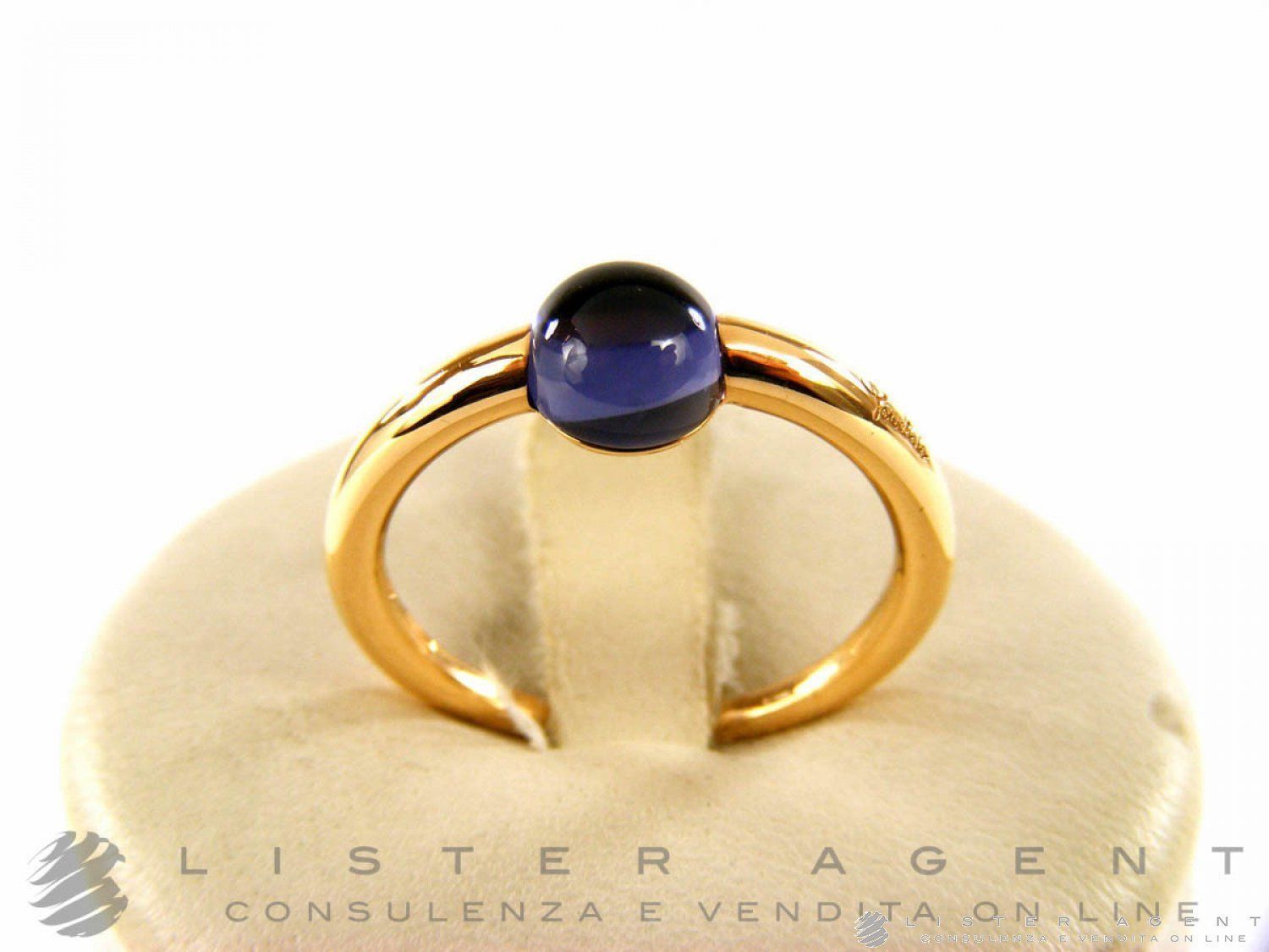 CG364 gold ring with peridot stone 3D print model_7