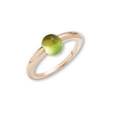 CG364 gold ring with peridot stone 3D print model_8