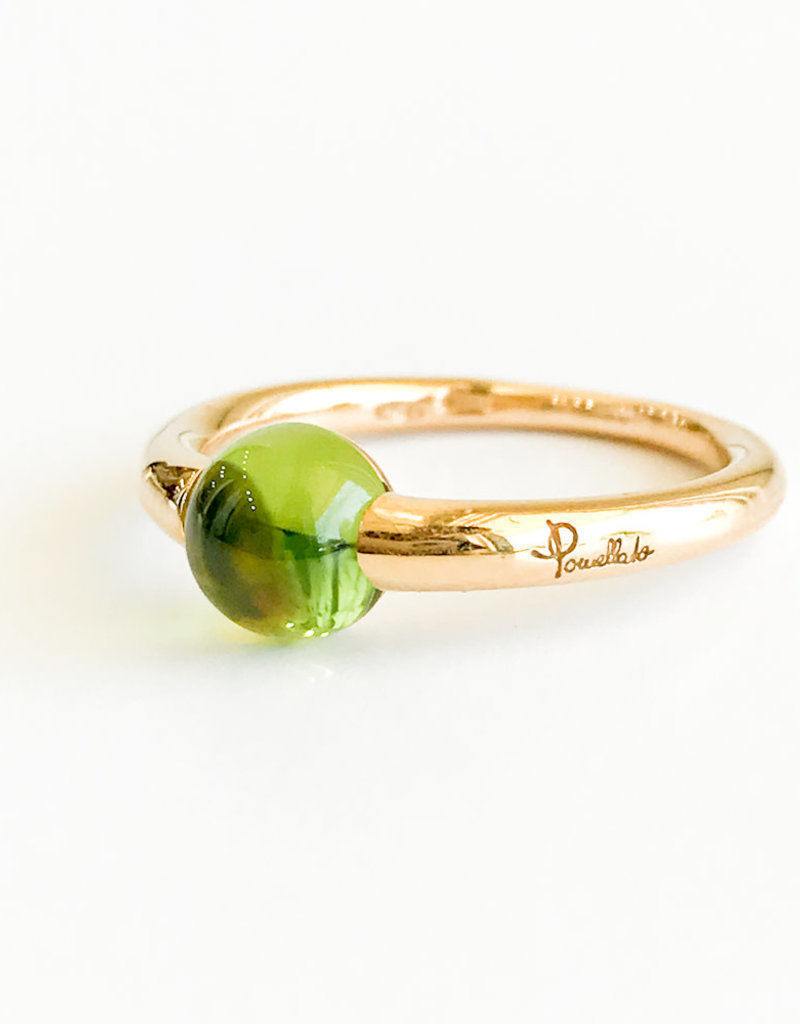 CG364 gold ring with peridot stone 3D print model_9