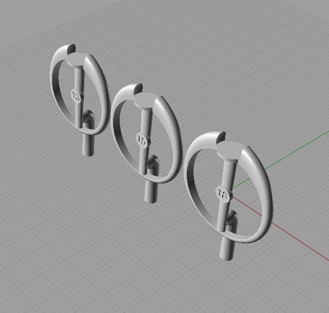 CG364 gold ring with peridot stone 3D print model_4