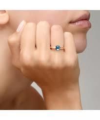 CG364 gold ring with peridot stone 3D print model_16