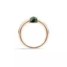 CG364 gold ring with peridot stone 3D print model_0