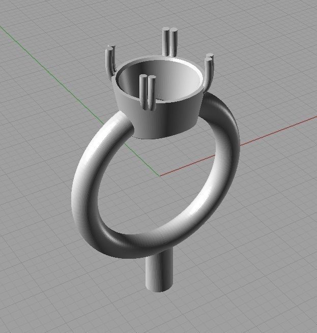 CG365 ring 3D print model_1